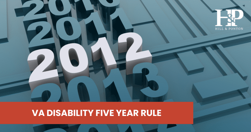 VA Disability Five Year Rule